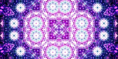 Kusursuz geniş desenler. Sanat dokusu simetriktir