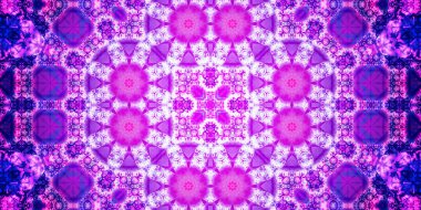 Kusursuz geniş desenler. Sanat dokusu simetriktir