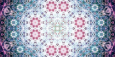 Kusursuz geniş desenler. Sanat dokusu simetriktir