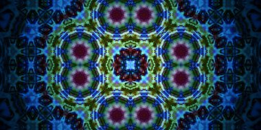 Kusursuz geniş desenler. Sanat dokusu simetriktir