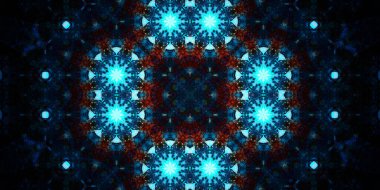 Kusursuz geniş desenler. Sanat dokusu simetriktir