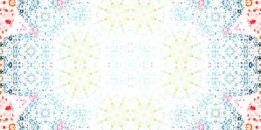 Kusursuz geniş desenler. Sanat dokusu simetriktir