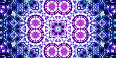 Kusursuz geniş desenler. Sanat dokusu simetriktir