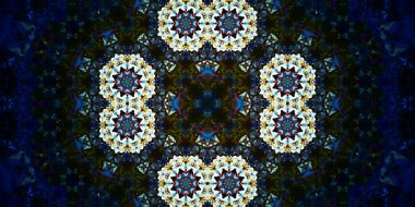 Kusursuz geniş desenler. Sanat dokusu simetriktir