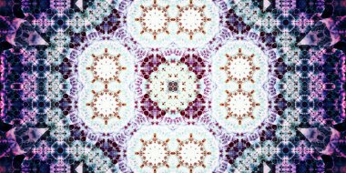 Kusursuz geniş desenler. Sanat dokusu simetriktir
