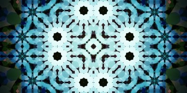 Kusursuz geniş desenler. Sanat dokusu simetriktir