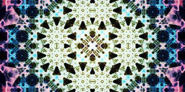 Kusursuz geniş desenler. Sanat dokusu simetriktir