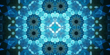 Kusursuz geniş desenler. Sanat dokusu simetriktir