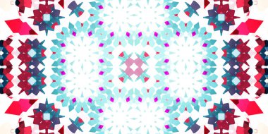 Kusursuz geniş desenler. Sanat dokusu simetriktir