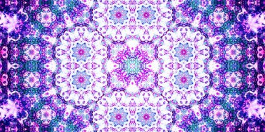 Kusursuz geniş desenler. Sanat dokusu simetriktir