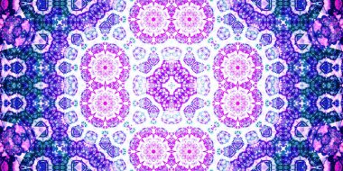 Kusursuz geniş desenler. Sanat dokusu simetriktir