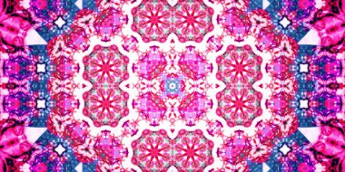 Kusursuz geniş desenler. Sanat dokusu simetriktir