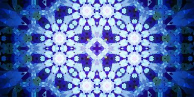 Kusursuz geniş desenler. Sanat dokusu simetriktir