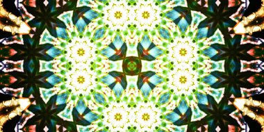 Kusursuz geniş desenler. Sanat dokusu simetriktir