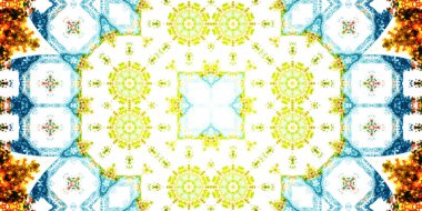 Kusursuz geniş desenler. Sanat dokusu simetriktir