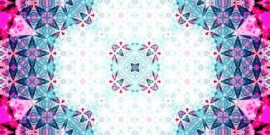 Kusursuz geniş desenler. Sanat dokusu simetriktir