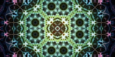 Kusursuz geniş desenler. Sanat dokusu simetriktir