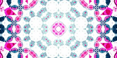 Kusursuz geniş desenler. Sanat dokusu simetriktir