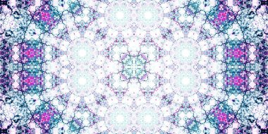 Kusursuz geniş desenler. Sanat dokusu simetriktir