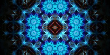 Kusursuz geniş desenler. Sanat dokusu simetriktir