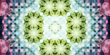 Kusursuz geniş desenler. Sanat dokusu simetriktir