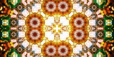 Kusursuz geniş desenler. Sanat dokusu simetriktir