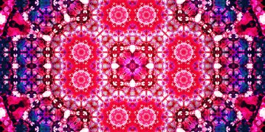 Kusursuz geniş desenler. Sanat dokusu simetriktir