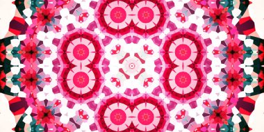 Kusursuz geniş desenler. Sanat dokusu simetriktir