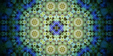 Kusursuz geniş desenler. Sanat dokusu simetriktir