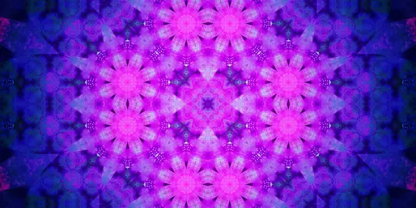 Kusursuz geniş desenler. Sanat dokusu simetriktir