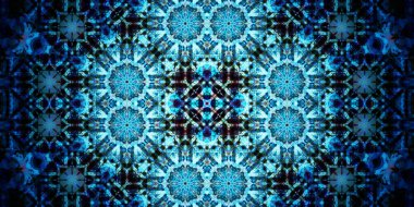 Kusursuz geniş desenler. Sanat dokusu simetriktir