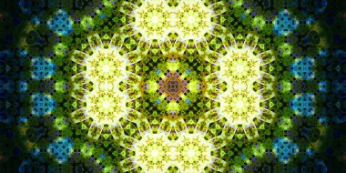 Kusursuz geniş desenler. Sanat dokusu simetriktir