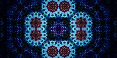 Kusursuz geniş desenler. Sanat dokusu simetriktir