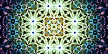 Kusursuz geniş desenler. Sanat dokusu simetriktir