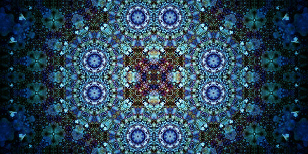 Seamless wide patterns. Art texture is symmetrical