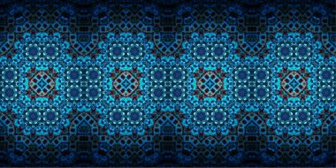 Kusursuz geniş desenler. Sanat dokusu simetriktir