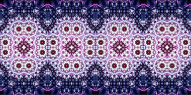 Kusursuz geniş desenler. Sanat dokusu simetriktir