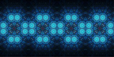 Kusursuz geniş desenler. Sanat dokusu simetriktir