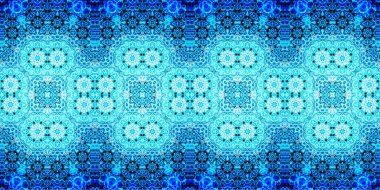 Kusursuz geniş desenler. Sanat dokusu simetriktir