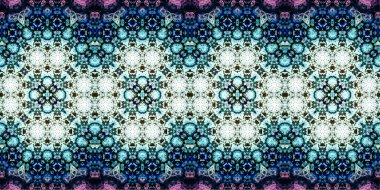 Kusursuz geniş desenler. Sanat dokusu simetriktir