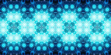 Kusursuz geniş desenler. Sanat dokusu simetriktir