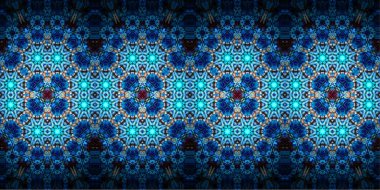 Kusursuz geniş desenler. Sanat dokusu simetriktir