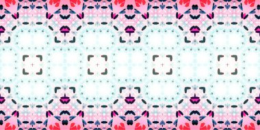 Kusursuz geniş desenler. Sanat dokusu simetriktir