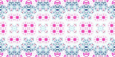 Kusursuz geniş desenler. Sanat dokusu simetriktir