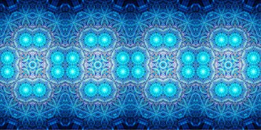 Kusursuz geniş desenler. Sanat dokusu simetriktir