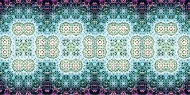 Kusursuz geniş desenler. Sanat dokusu simetriktir