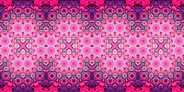 Kusursuz geniş desenler. Sanat dokusu simetriktir