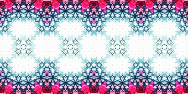 Kusursuz geniş desenler. Sanat dokusu simetriktir