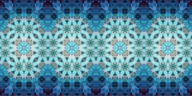Kusursuz geniş desenler. Sanat dokusu simetriktir