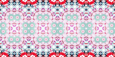 Kusursuz geniş desenler. Sanat dokusu simetriktir